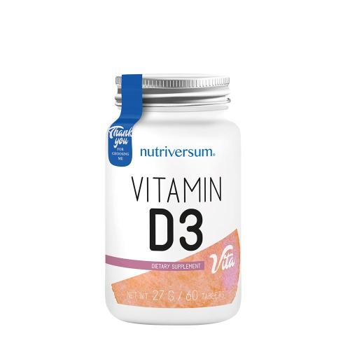 Nutriversum Vitamin D3 4000 IU - VITA (60 Tablets)