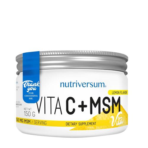 Nutriversum C+MSM - VITA (150 g, Lemon)