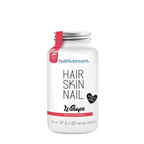 Nutriversum Hair Skin Nail - WSHAPE (60 Softgels)