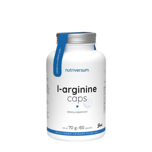 Nutriversum L-Arginine Caps (60 Capsules)