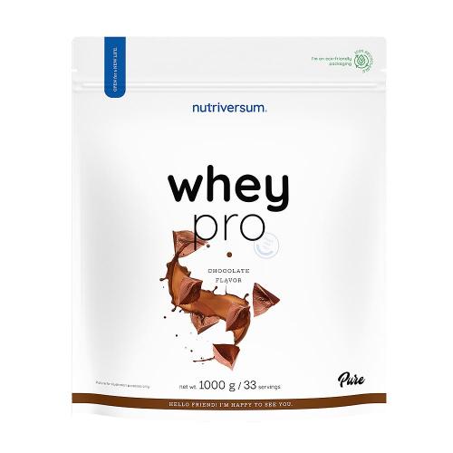 Nutriversum Whey PRO - PURE (1000 g, Chocolate)