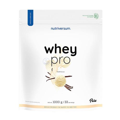 Nutriversum Whey PRO - PURE (1000 g, Vanilla)