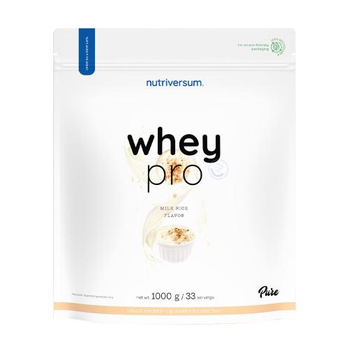 Nutriversum Whey PRO - PURE (1000 g, Milk Rice)