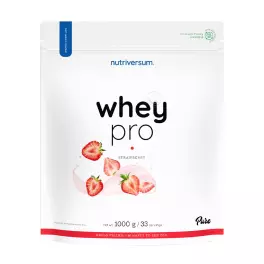 Nutriversum Whey PRO - PURE (1000 g, Strawberry)