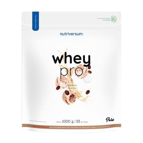 Nutriversum Whey PRO - PURE (1000 g, Tiramisu)