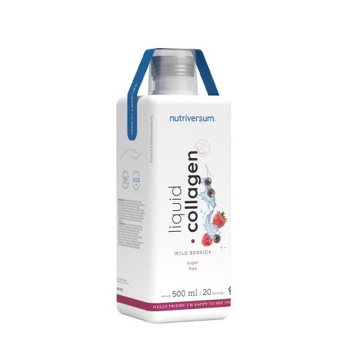 Nutriversum Liquid Collagen 10.000 Mg Sugar Free  (500 ml, Wild Berries)