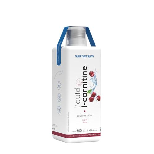 Nutriversum L-Carnitine 2500 mg - FLOW (500 ml, Sour Cherry)