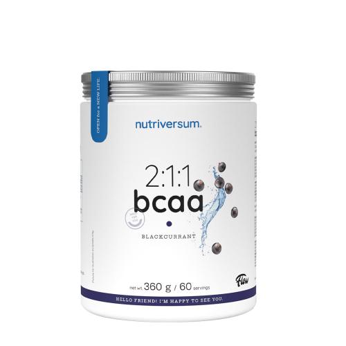 Nutriversum 2:1:1 BCAA - FLOW (360 g, Blackcurrant)