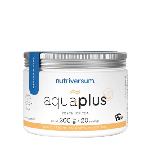 Nutriversum Aqua Plus - FLOW (200 g, Peach Iced Tea)