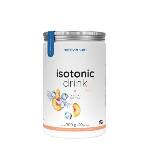 Nutriversum Isotonic Drink - Flow (700 g, Peach Iced Tea)
