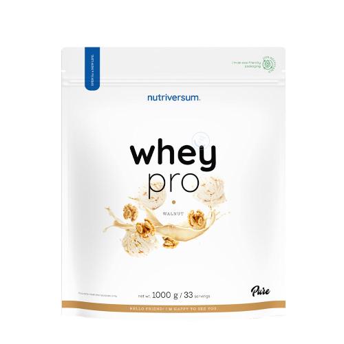 Nutriversum Whey PRO - PURE (1000 g, Walnut)