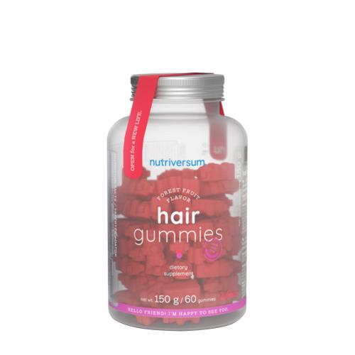 Nutriversum Hair Gummies - WOMEN  (60 Gummies, Wild Berry)