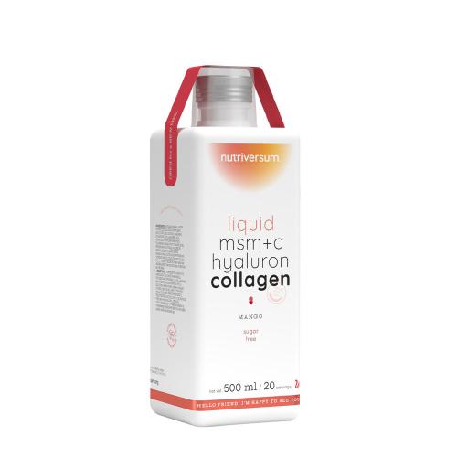Nutriversum Liquid MSM+C Hyaluron Collagen - WOMEN (500 ml, Mango)