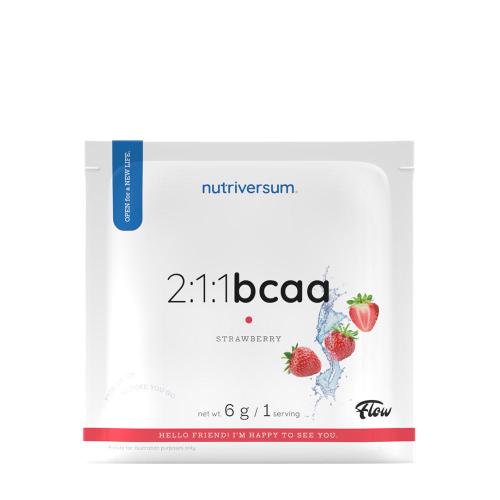 Nutriversum 2:1:1 BCAA - FLOW (6 g, Strawberry)