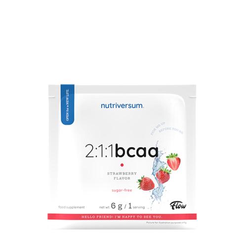 Nutriversum 2:1:1 BCAA Sugar Free Powder (6 g, Strawberry)