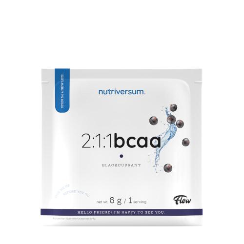 Nutriversum 2:1:1 BCAA - FLOW (6 g, Blackcurrant)