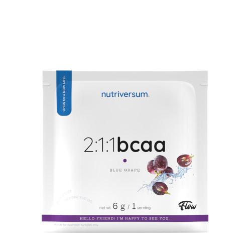 Nutriversum 2:1:1 BCAA - FLOW (6 g, Blue Grape)