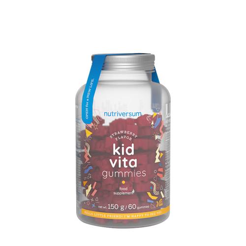 Nutriversum Kid Vita Gummies  (60 Gummies, Strawberry Pouch)