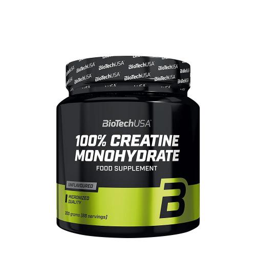 BioTechUSA 100% Micronized Creatine Monohydrate (300 g, Unflavored)