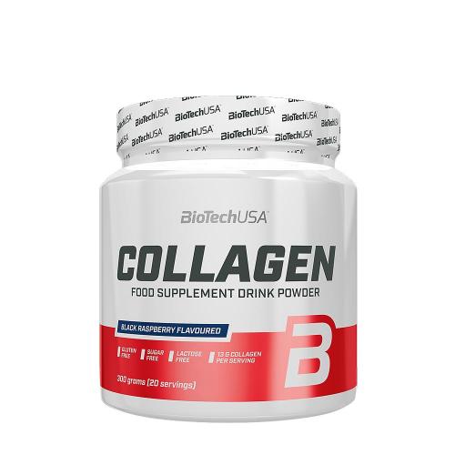 BioTechUSA Collagen drink powder (300 g, Black Raspberry)