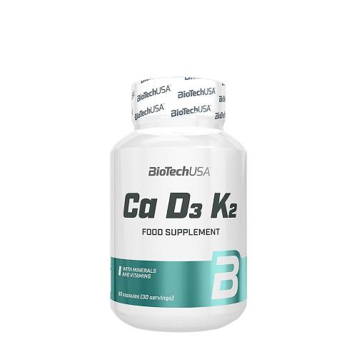 BioTechUSA Ca D3 K2 (90 Capsules)