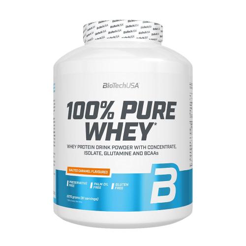 BioTechUSA 100% Pure Whey (2270 g, Salted Caramel)