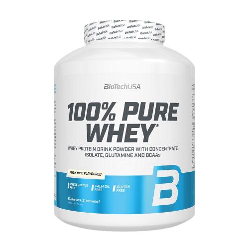 BioTechUSA 100% Pure Whey (2270 g, Milk Rice)