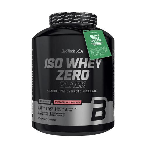 BioTechUSA Iso Whey Zero Black (2270 g, Strawberry)