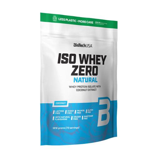 BioTechUSA Iso Whey Zero Natural  (1816 g, Coconut)