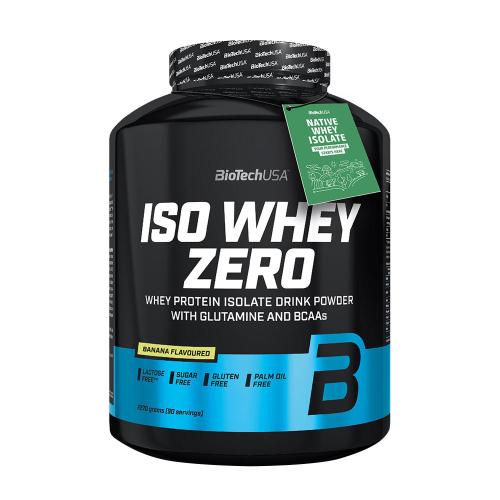 BioTechUSA Iso Whey Zero  (2270 g, Banana)