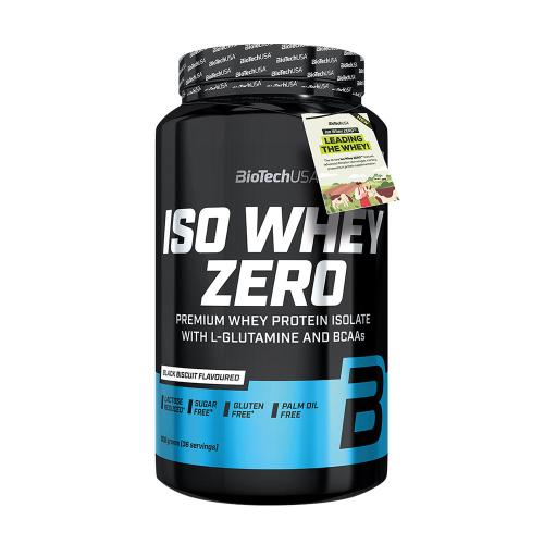 BioTechUSA Iso Whey Zero  (908 g, Black Biscuit)