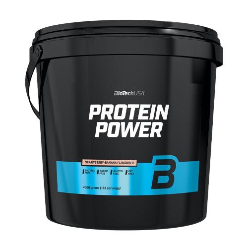 BioTechUSA Protein Power (4000 g, Strawberry Banana)