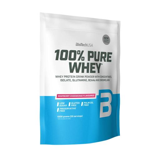 BioTechUSA 100% Pure Whey (1000 g, Raspberry Cheesecake)