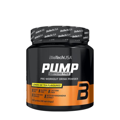 BioTechUSA Pump Caffeine Free (330 g, Lemon Iced Tea)