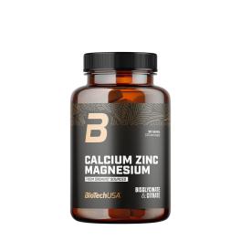   BioTechUSA Calcium Zinc Magnesium from Organic Sources (90 Tablets)