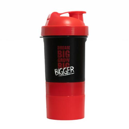 Bad Ass Nutrition Shaker (red/black) (400 ml)