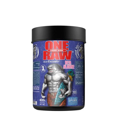 Zoomad Labs One Raw® Beta-alanine (400 g, Cherry Bomb)