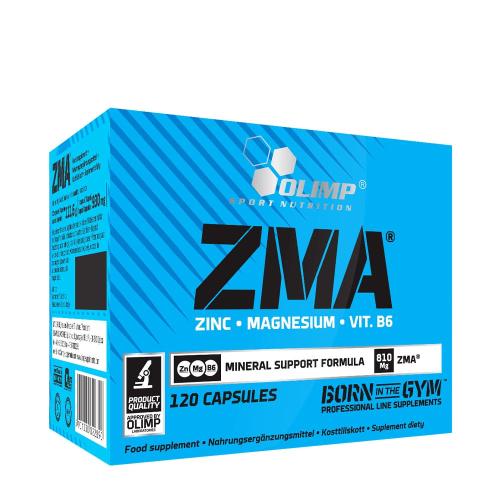 Olimp Sport ZMA - Zinc, Magnesium, Vitamin B6 (120 Capsules)