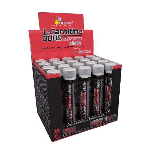 Olimp Sport L-Carnitine 3000 Extreme Shot (20 x 25ml, Cherry)