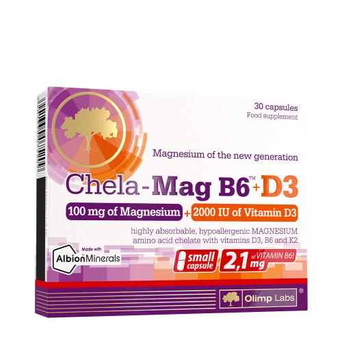 Olimp Labs Chela-Mag B6+D3 (30 Capsules)