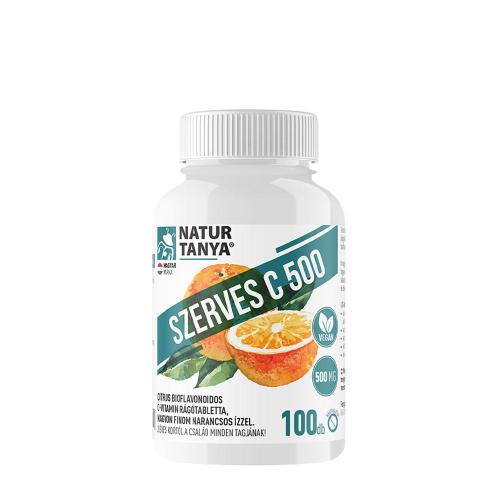 Natur Tanya Organic C 500 (100 Chewable Tablets, Orange)