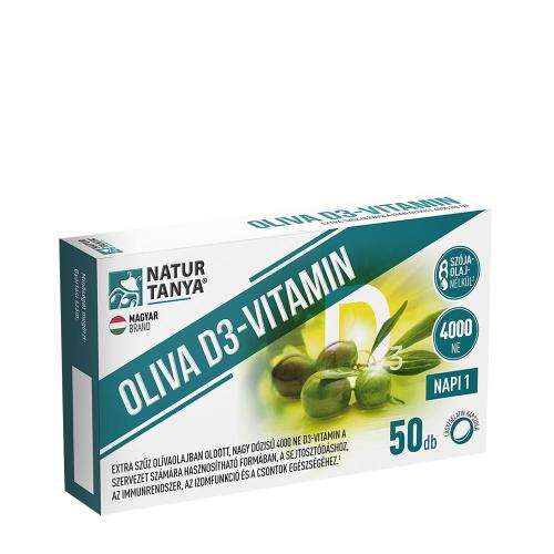 Natur Tanya Olive D3-Vitamin - 4000 IU (50 Softgels)