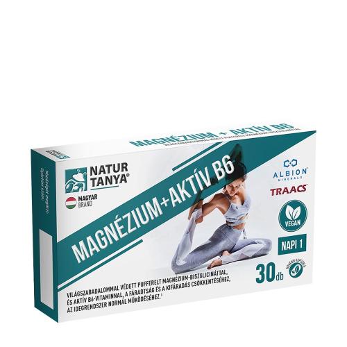 Natur Tanya Vegan Magnesium Active B6 (30 Capsules)