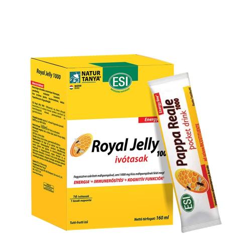 Natur Tanya ESI® Royal Jelly - 1000 mg of fresh ROYAL JELLY in a liquid pouch (16 Sachet)