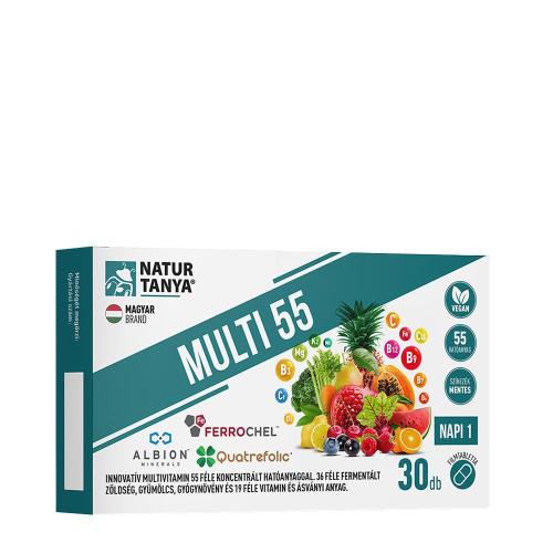 Natur Tanya Multi 55 - Fermented Multivitamin (30 Tablets)