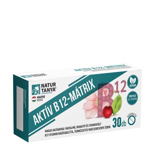 Natur Tanya Active B12 Matrix (30 Chewable Tablets, Wild Cherry)