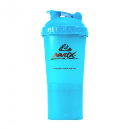 Amix Shaker Monster Bottle Color (600 ml, Blue)