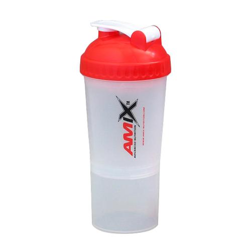 Amix Shaker Monster Bottle Color (600 ml, Red)