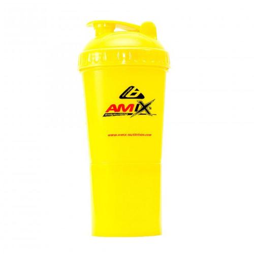 Amix Shaker Monster Bottle Color (600 ml, Yellow)