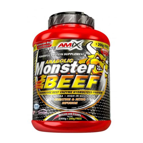 Amix Anabolic Monster Beef (2200 g, Strawberry Banana)